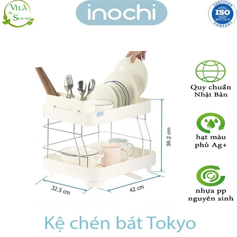 Kệ Để Bát Đĩa, Kệ Úp Chén Bát Đa Năng Inochi, Đạt Tiêu Chuẩn Xuất Nhật - Châu Âu - EU