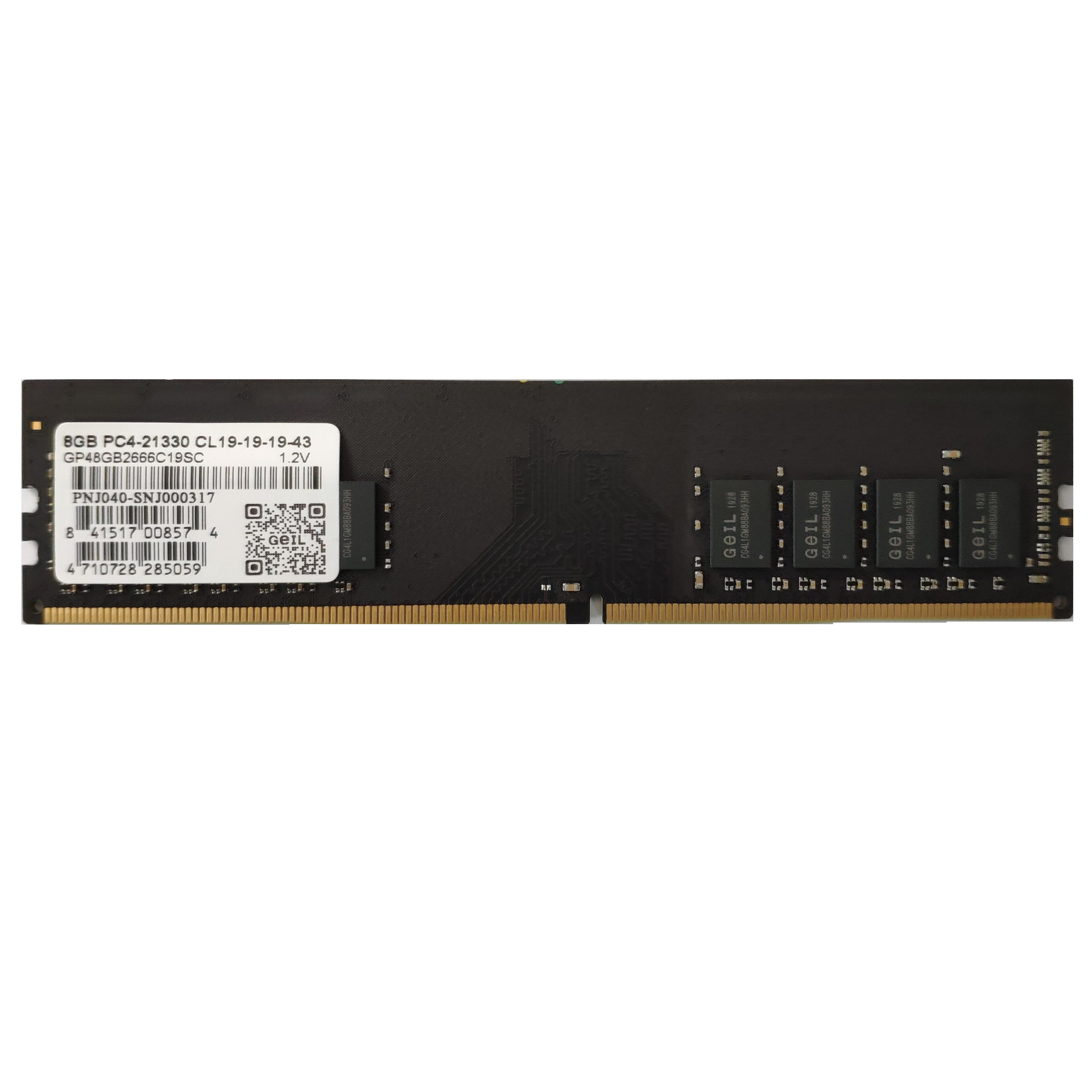 Ram PC GEIL 8GB Bus 2666Mhz - Hàng Chính Hãng