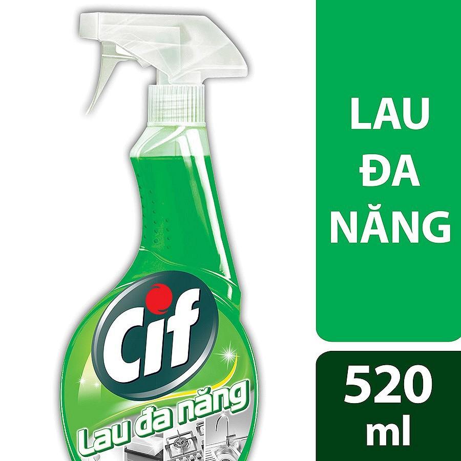 Nước Lau Đa Năng Cif 520ml