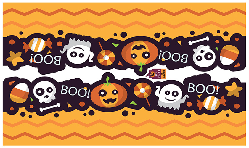 DECAL TRANG TRÍ HALLOWEEN COMBO SỐ 19