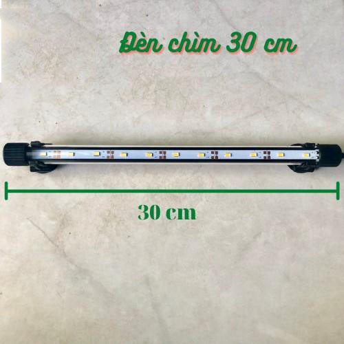 Đèn hồ cá ĐÈN CHÌM 30cm dùng cho hồ cá cảnh có công tắt loạt tốt