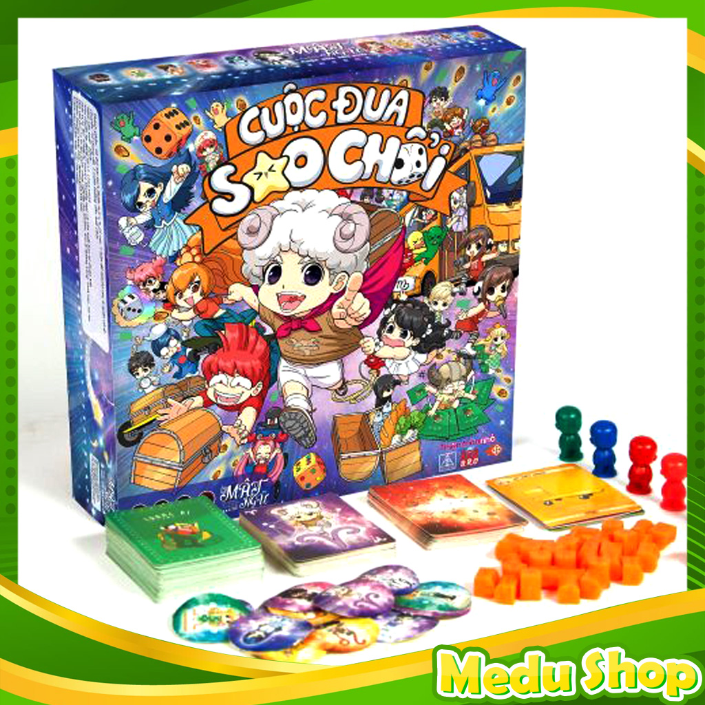 Bộ trò chơi Cuộc Đua Sao Chổi, Dòng Board Game Lớp Học Mật Ngữ 12 Cung Hoàng Đạo, Đồ Chơi Giáo Dục