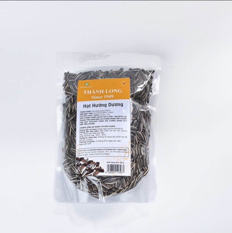 HẠT HƯỚNG DƯƠNG RANG MUỐI NGUYÊN VỊ THÀNH LONG 200G - VIỆT NAM