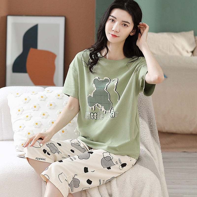 Quần áo mặc nhà cotton 5605