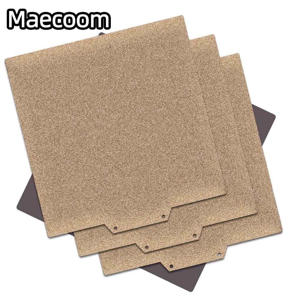 Nâng Cấp Loại Bỏ Tấm Xây Dựng Từ Tính PEI 310/235/220Mm Tấm Thép Lò Xo PEI Flex Dán Trước Giường Nóng Miếng Dán Cho CR10 Ender3V2