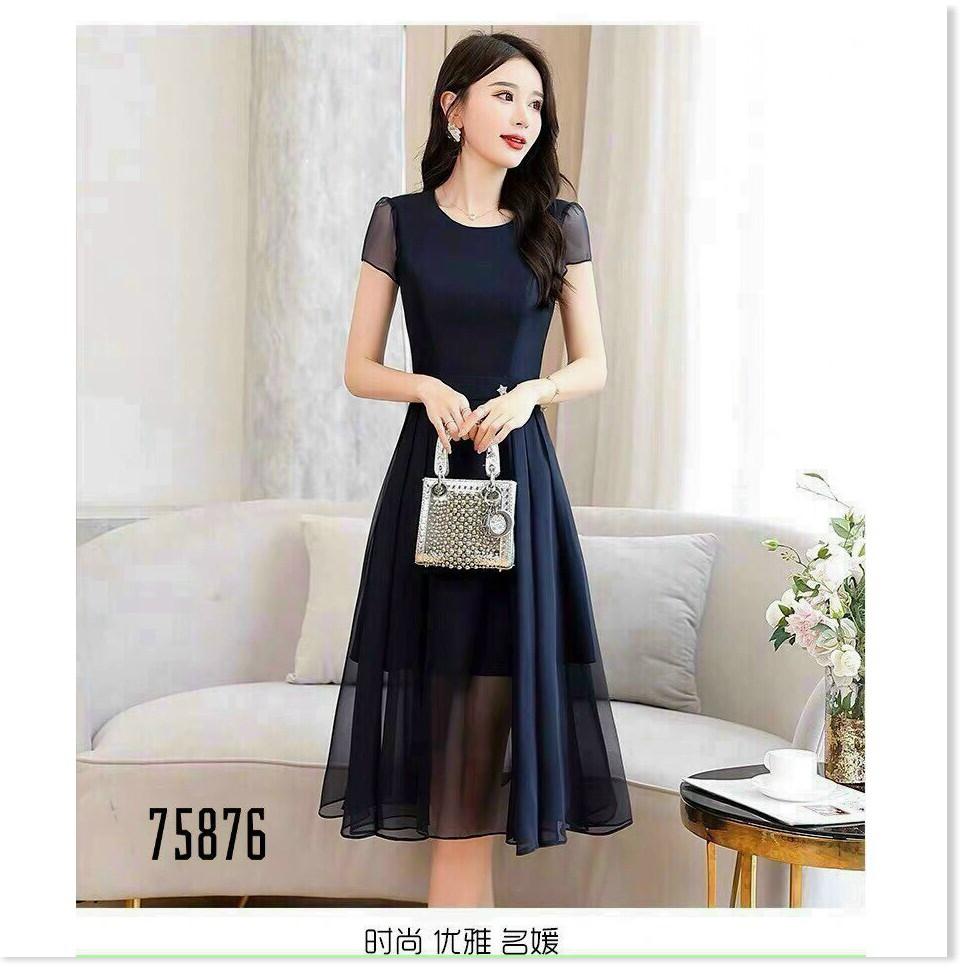 ĐẦM UMI NHÚNG TAY SIÊU XINH,THIẾT KẾ HỌA TIẾT TRƠN NHƯNG VÔ CÙNG SANG TRỌNG KHÁNH AN STORE