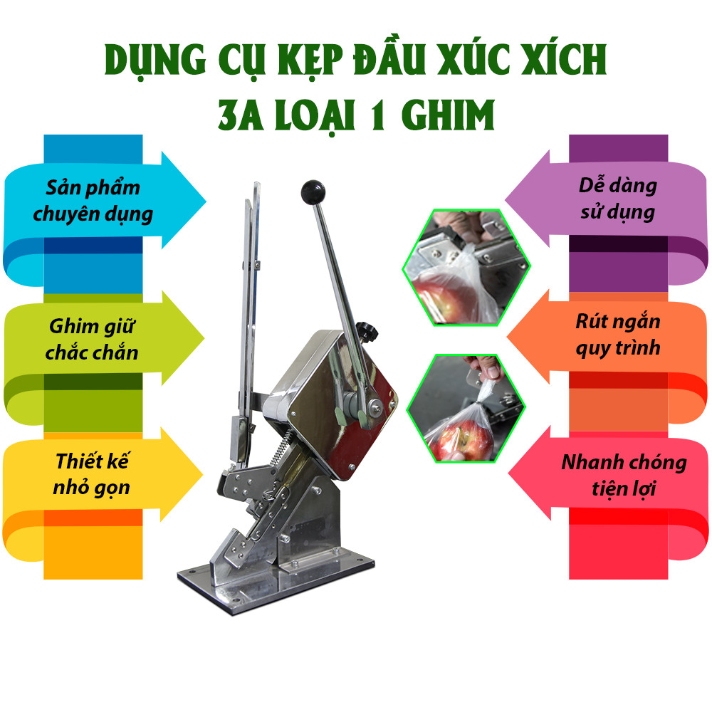 Dụng cụ kẹp đầu xúc xích