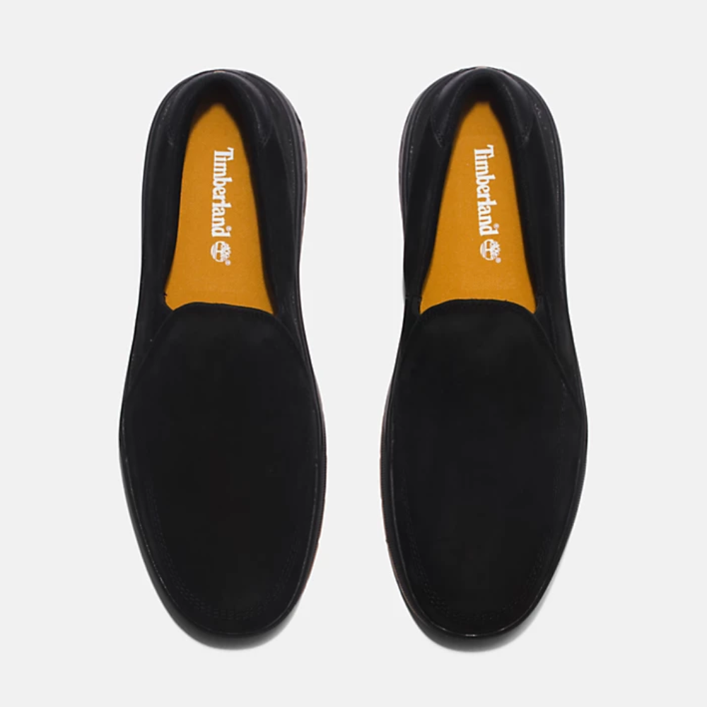 [NEW 2023] Timberland Giày Lười Nam Maple Grove Slip On Da Nubuck Màu Đen TB0A5PZC04