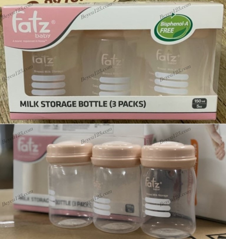 Bình trữ sữa 150ml Fatzbaby FB0120NX