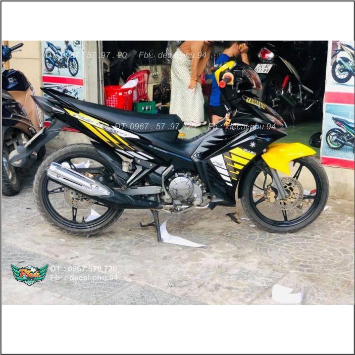 Tem Rời Exciter 135 Vàng đen xám