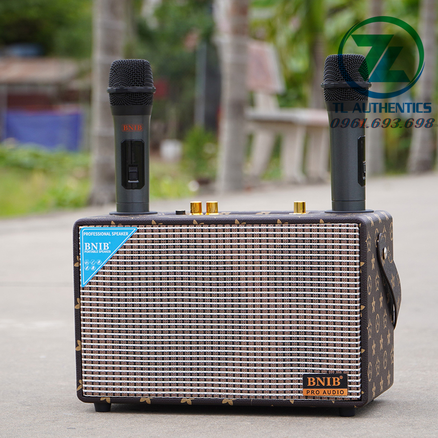 Loa xách tay giá rẻ Karaoke Bluetooth BNIB BN-6 hàng chính hãng nhập khẩu 2024 bảo hành 6 tháng