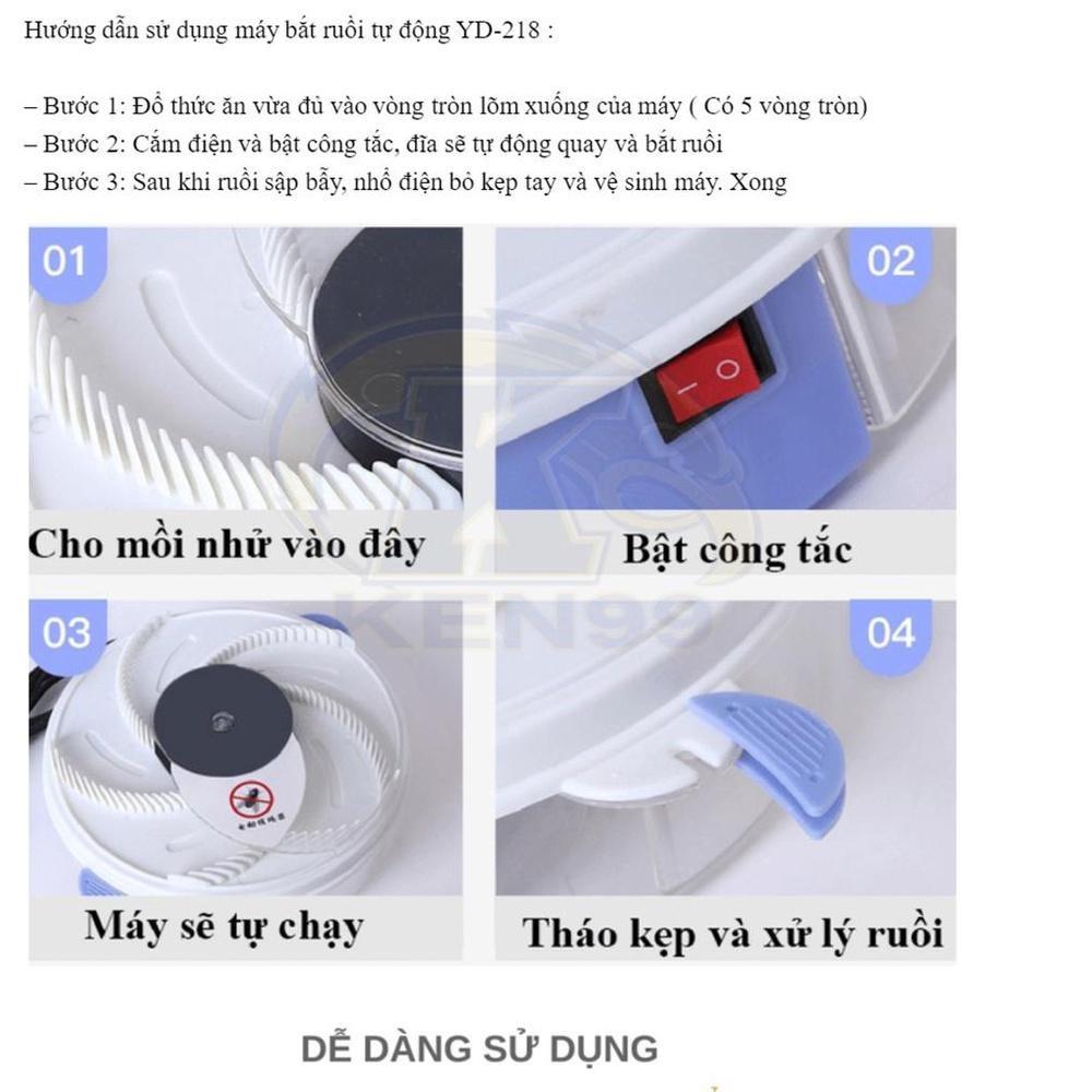 Máy Bắt Ruồi Tự Động Thông Minh