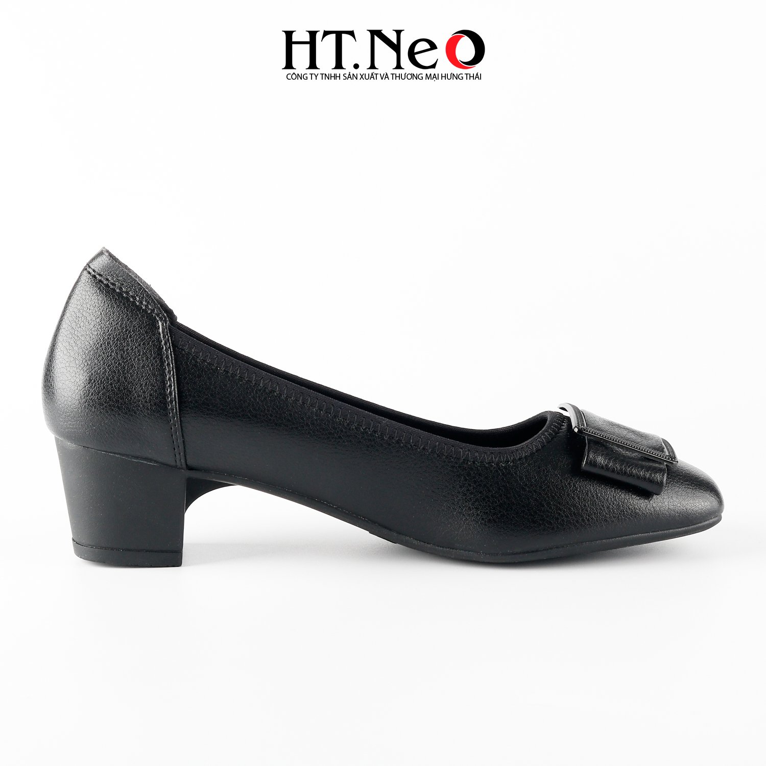 Giày công sở nữ, giày cao gót đế trụ chất liệu da cao cấp ht.neo, thiết kế đơn giản, trẻ trung, độc đáo giày đi cực êm chân, không hề bị đau chân CS271
