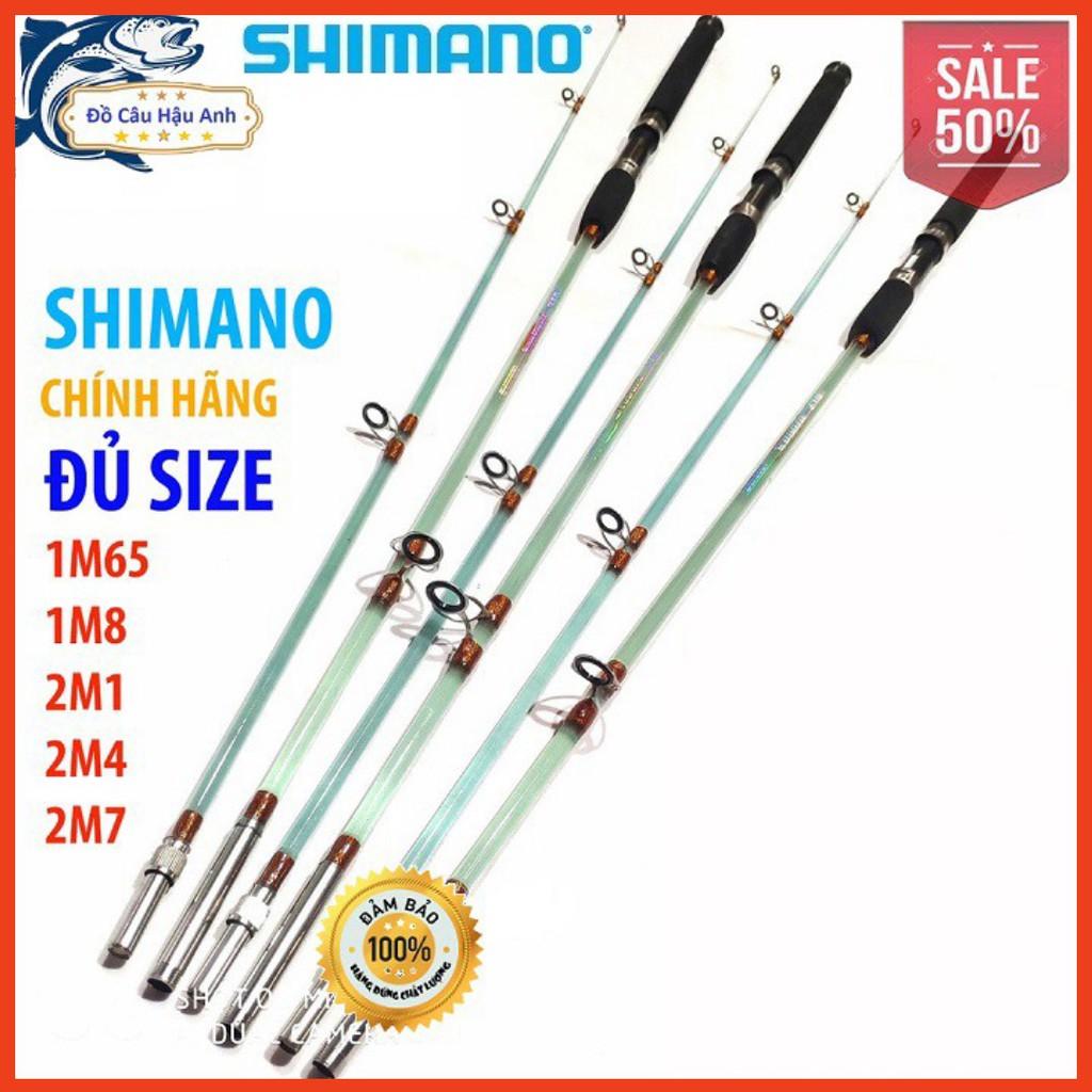 Cần câu cá Shimano 2 khúc đặc trong suốt tải cá 10kg ( giá siêu khuyến mại )
