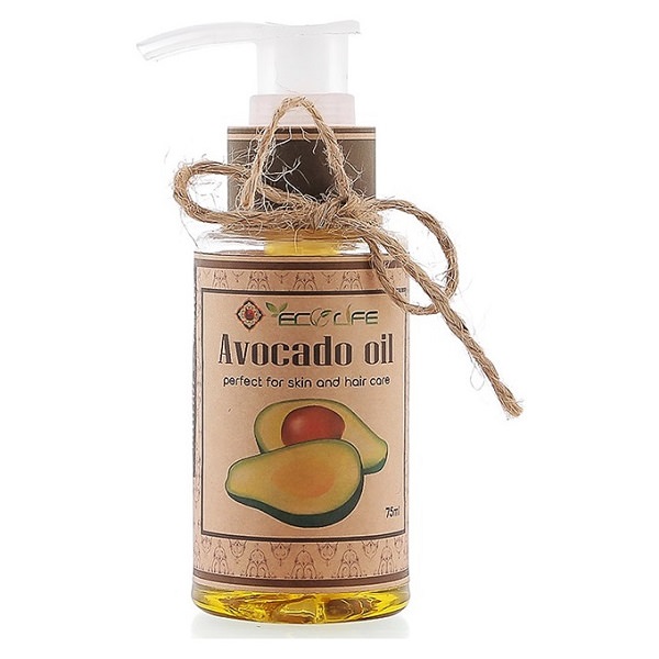 Dầu bơ dưỡng ẩm, chống nhăn, mềm mịn da Ecolife - Avocado Oil 50ml