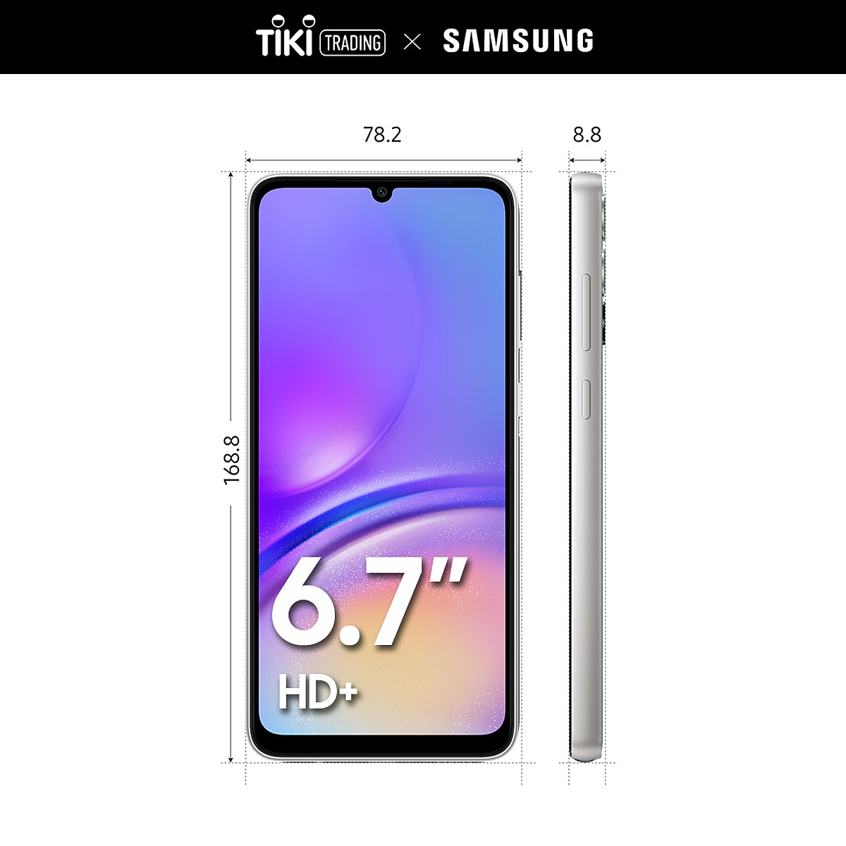 Điện thoại Samsung Galaxy A05 (4GB/128GB) - Đã kích hoạt bảo hành điện tử - Hàng chính hãng