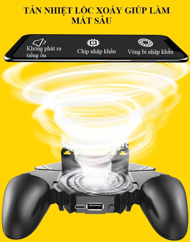 Tay cầm chơi game đa năng dùng cho đện thoại