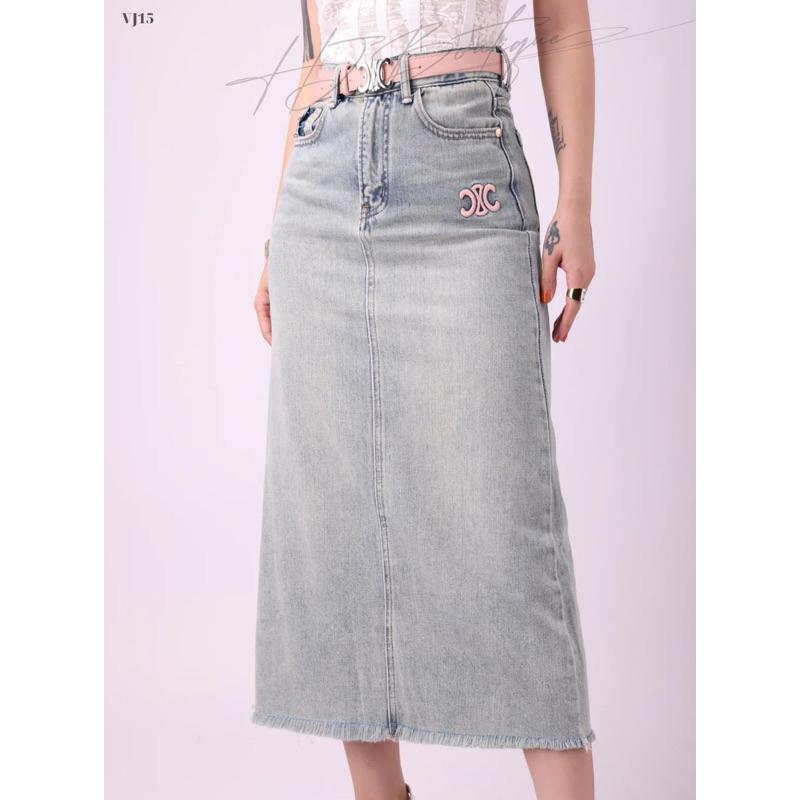 Chân váy Jeans công sở -VJ15