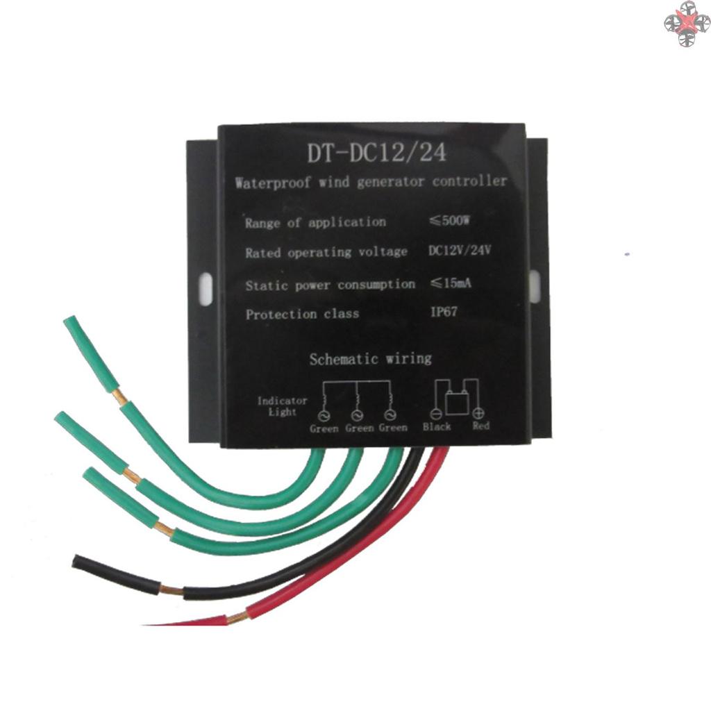 Bộ Điều Khiển Máy Phát Điện Tự Động 500w Dc12V / 24v