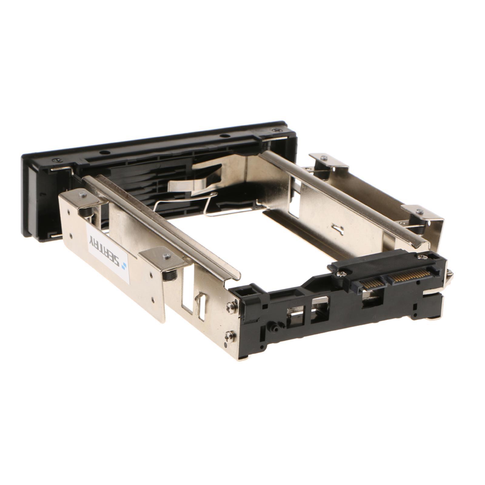 Single Bay Internal Tray-Less Hot Swap Mobile Rack for 3.5” SSD/HDD