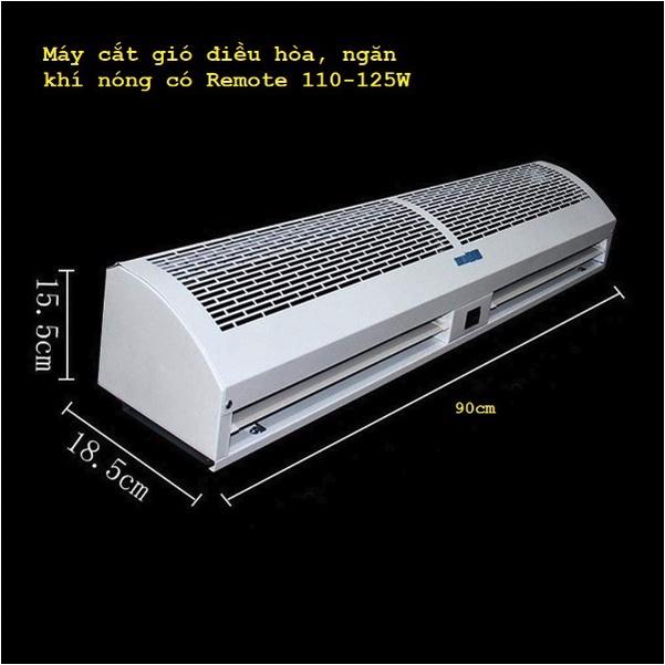 Máy điều hòa cắt gió làm mát không khí cho quán ăn hộ kinh doanh Air-Conditioner 0,9m có Remote công nghệ Nhật Bản