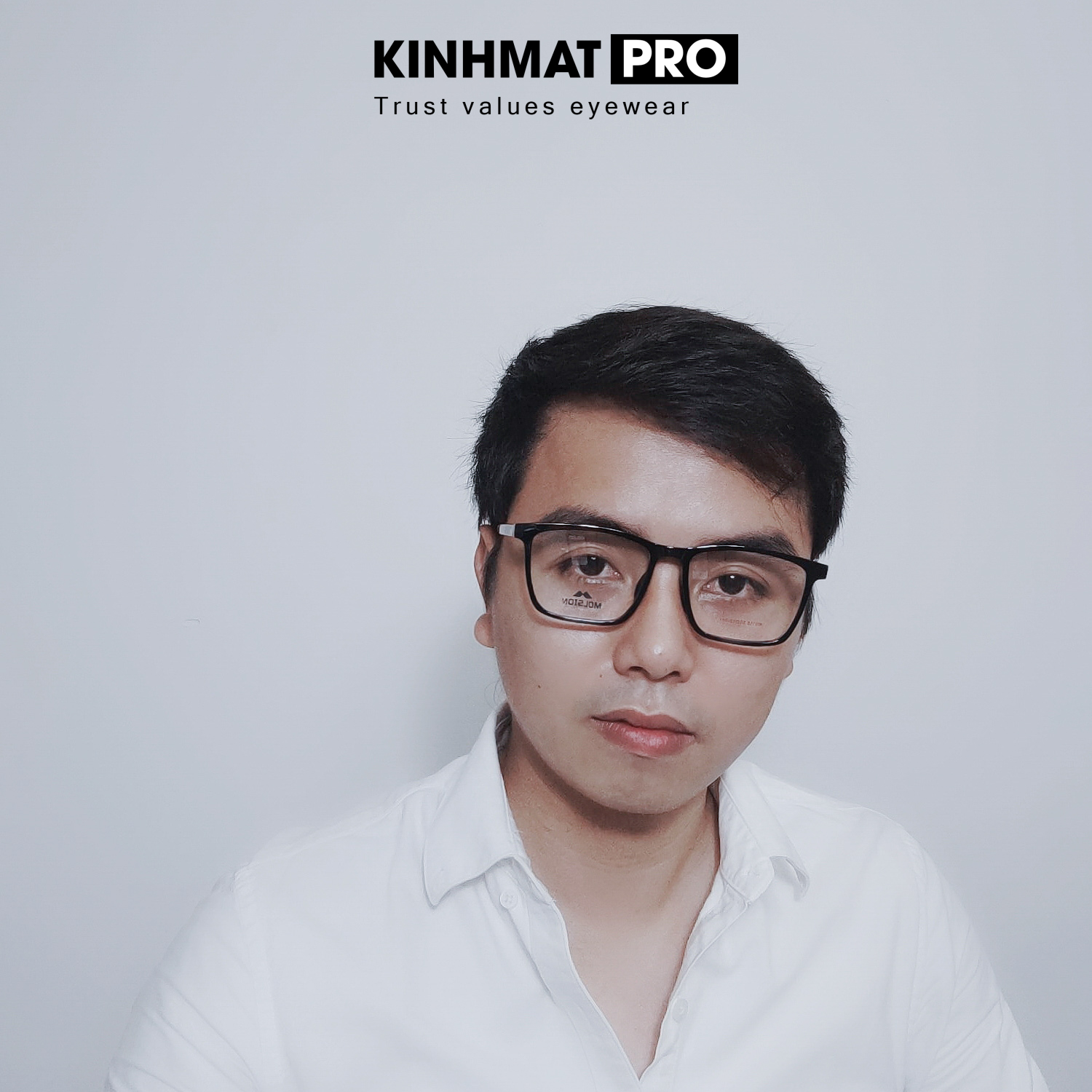 Gọng kính cận Nam Nữ cao cấp, gọng kính cận nhựa lõi kim loại cao cấp- Kính mắt Pro