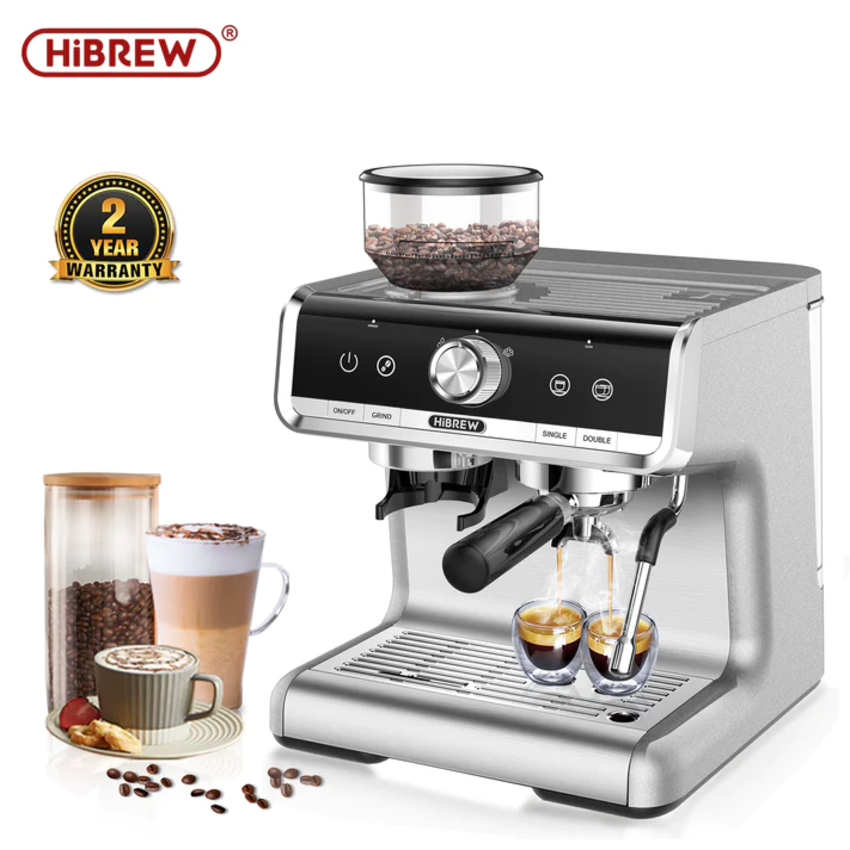 Máy pha cà phê Espresso chuyên nghiệp 3 trong 1 HiBREW CM5020