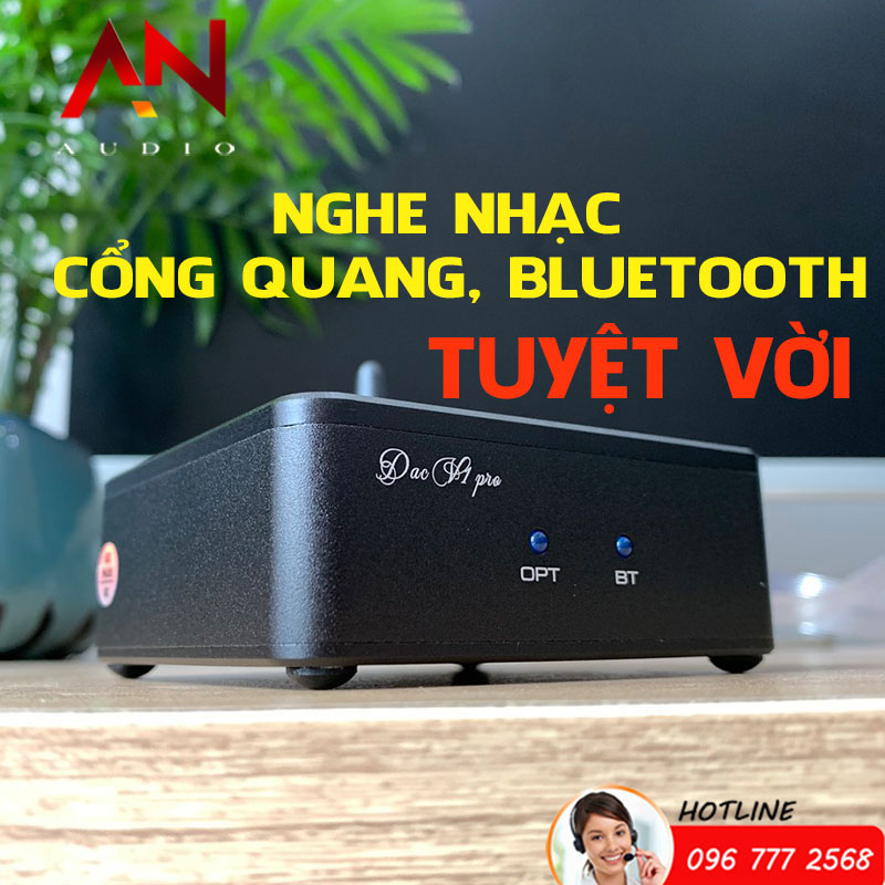 Giải Mã DAC Bluetooth SUCA AUDIO V1 Pro – Hỗ Trợ 5.0/LDAC - Hàng Chính Hãng