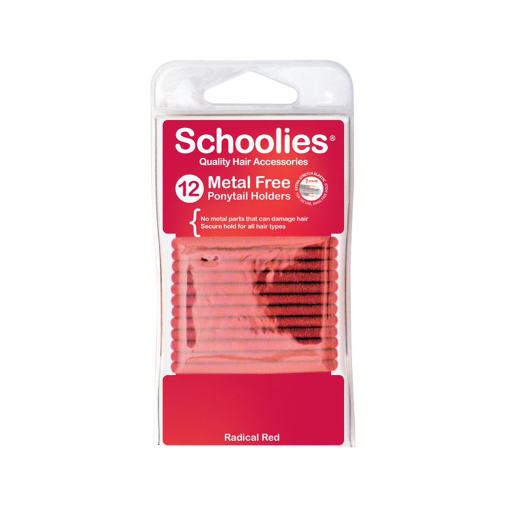 Bộ 12 dây cột tóc đuôi ngựa Schoolies thương hiệu Úc