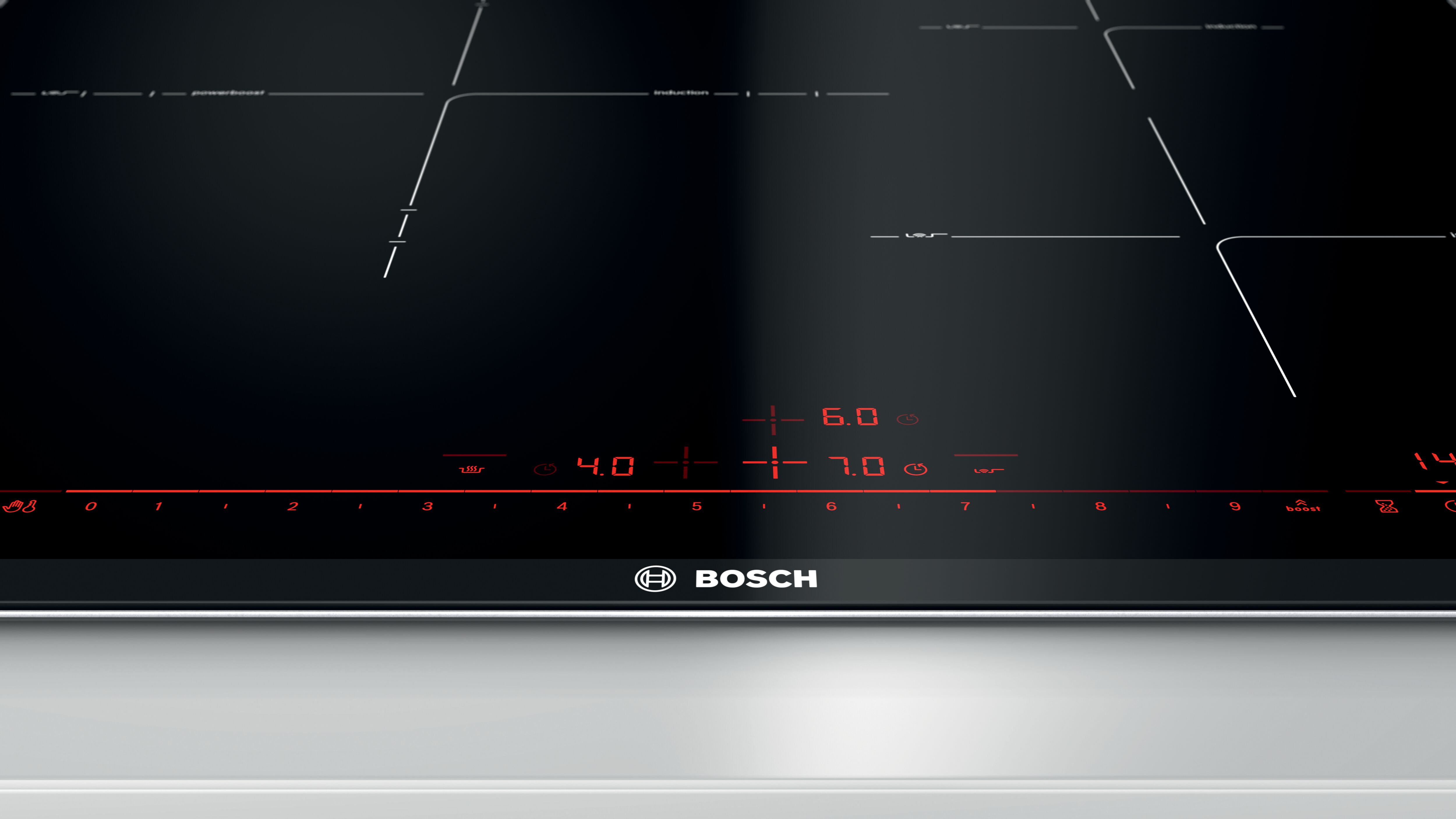 Bếp từ Bosch 3 vùng nấu PID675DC1E - Series 8 (60cm) - Hàng chính hãngBếp từ Bosch 3 vùng nấu PID675DC1E - Series 8 (60cm) - Hàng chính hãng
