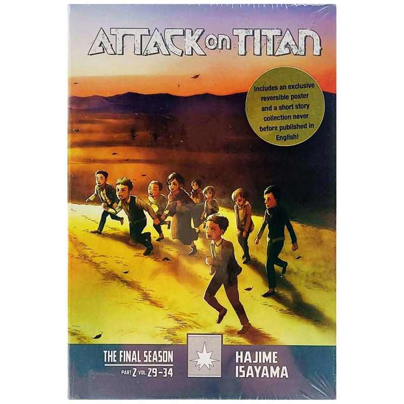 Sách ngoại văn: Attack On Titan The Final Season Part 2 Manga Box Set