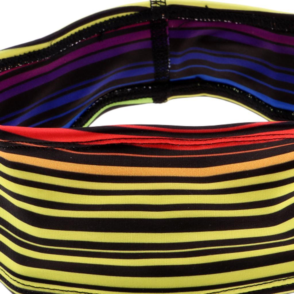 2-3pack Men Women Sports Yoga Gym Sweatband Headband Stretch Hair Band Yellow