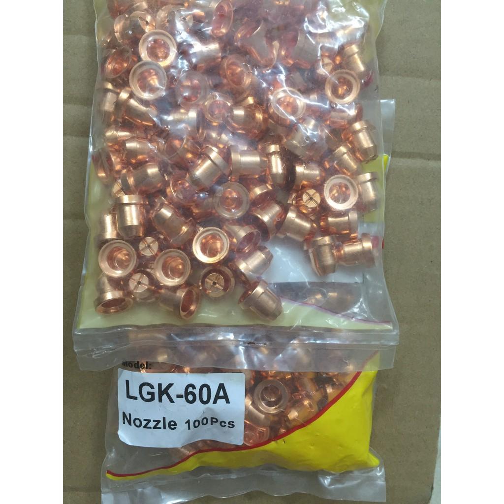 Bộ bép cắt plasma LGK60 bằng đồng đỏ- bép cắt KLG60