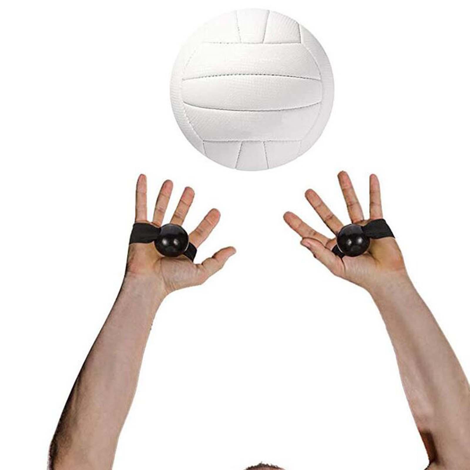 2x2 Pieces Volleyball Setting Drills Training Aid for Beginner with Wood Knobs