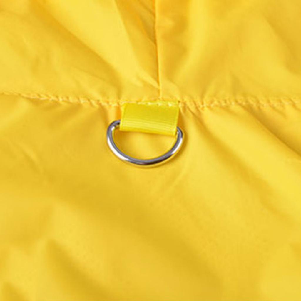 Fashion Dog Raincoat Jacket Pet Waterproof Reflective Rain Coat Hooded Clothes Apparel 4 COLORS 6 SIZES