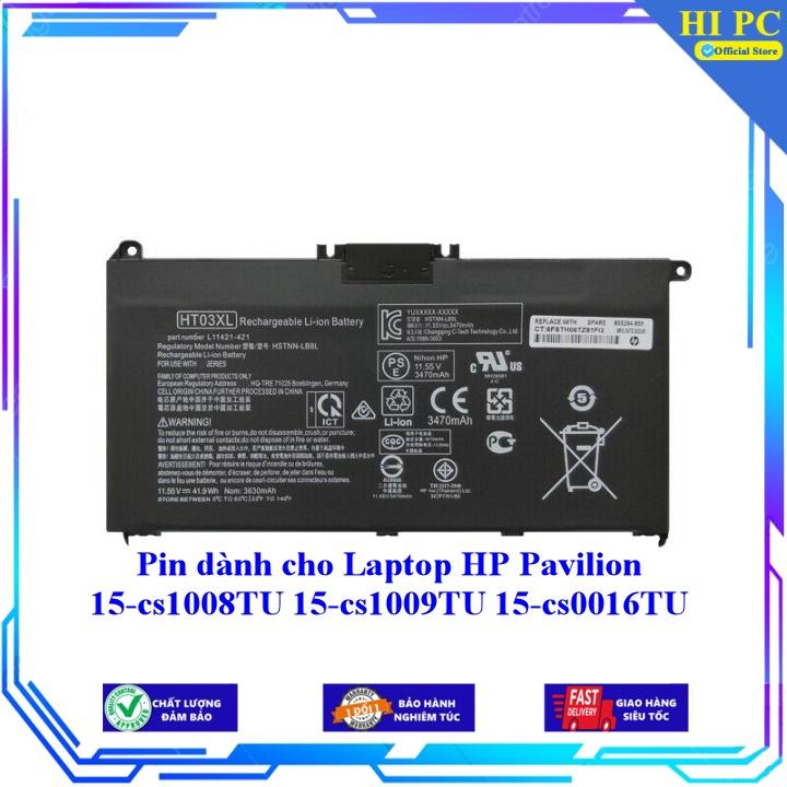 Pin dành cho Laptop HP Pavilion 15-cs1008TU 15-cs1009TU 15-cs0016TU Hàng Nhập Khẩu