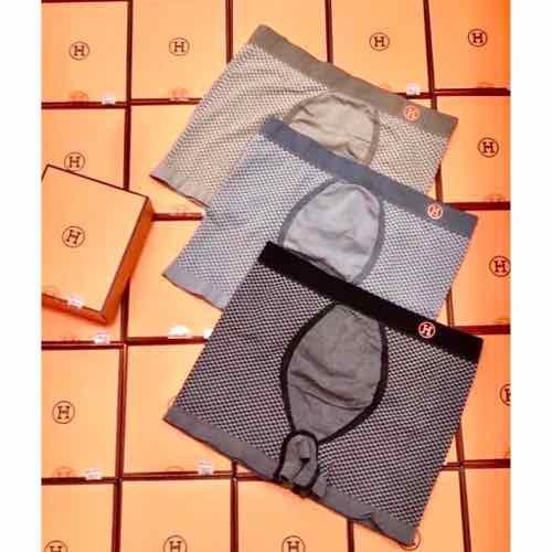 Hộp 3 Quần Sịp Đùi Chữ H Hộp Màu Cam