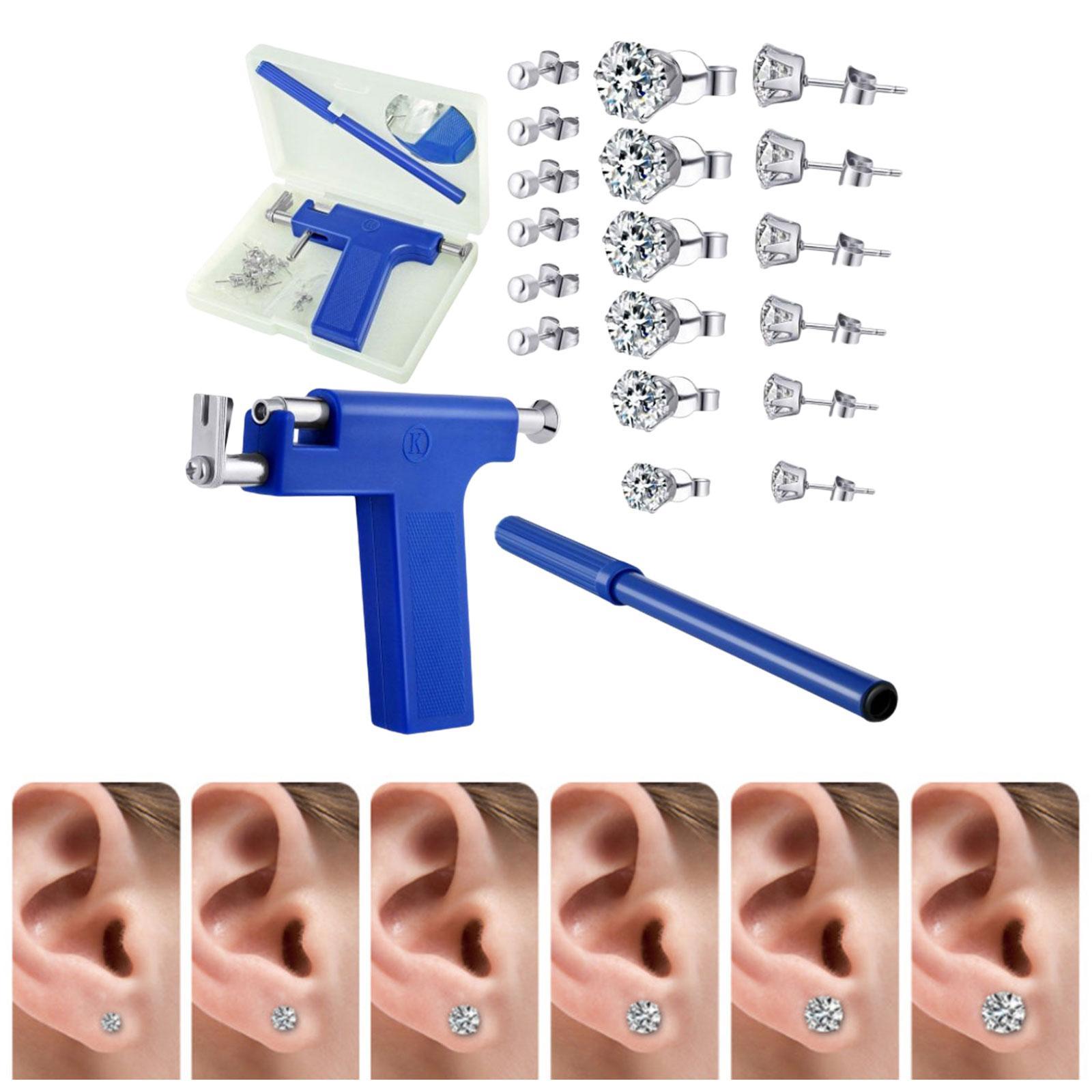 Ear Piercing Kit Practical Multifunction Lip for Home Salon Women