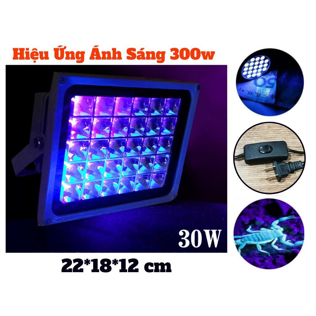 Đèn UV Led Sấy Keo UV 30W Hiệu Năng UV 300W, Soi Tiền Khử Trùng UV