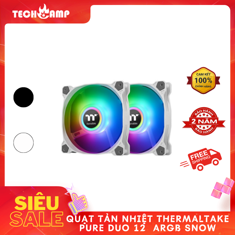 QUẠT TẢN NHIỆT Thermaltake Pure Duo 12  ARGB - Hàng chính hãng