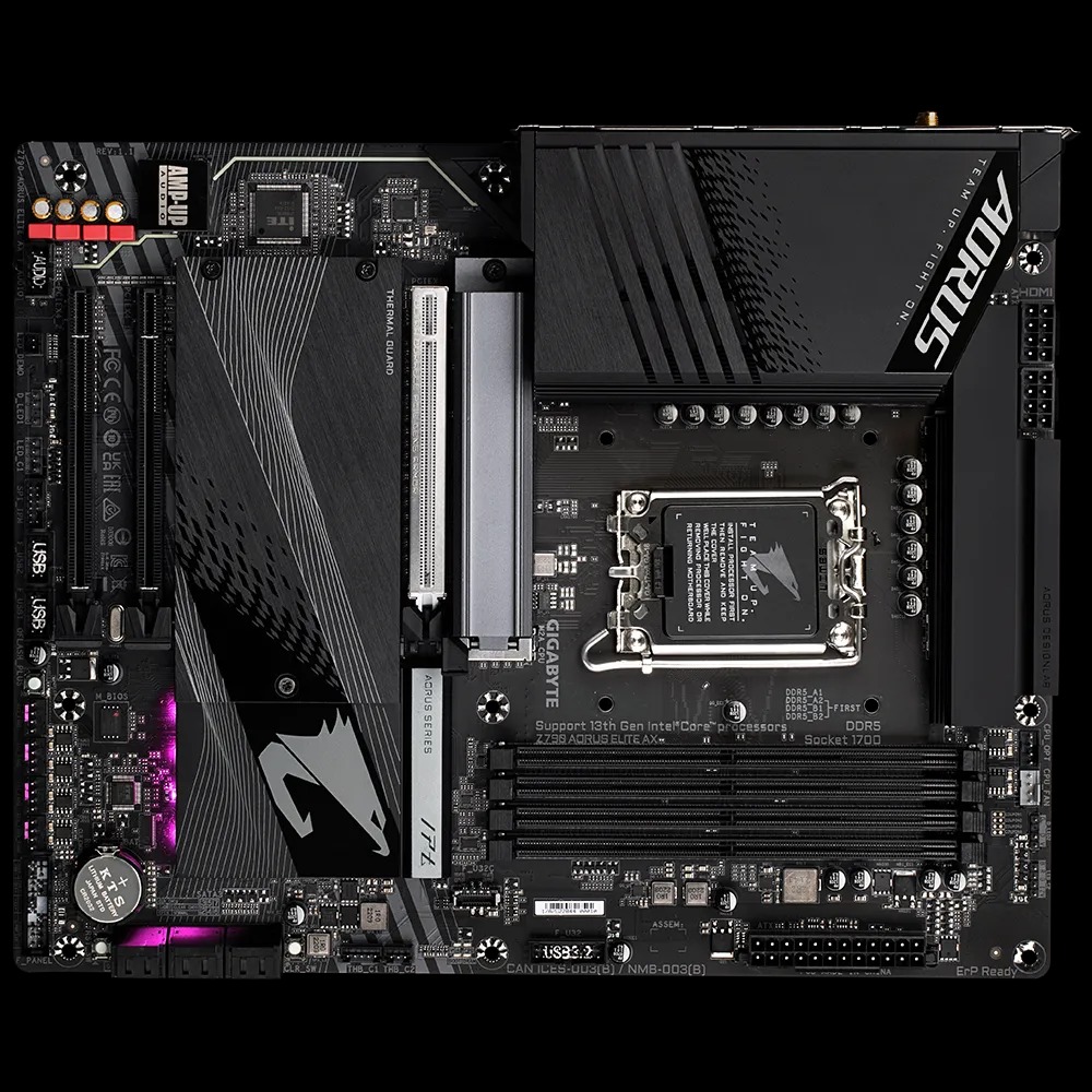 Mainboard Gigabyte Z790 AORUS ELITE AX Socket LGA1700 - Hàng Chính Hãng