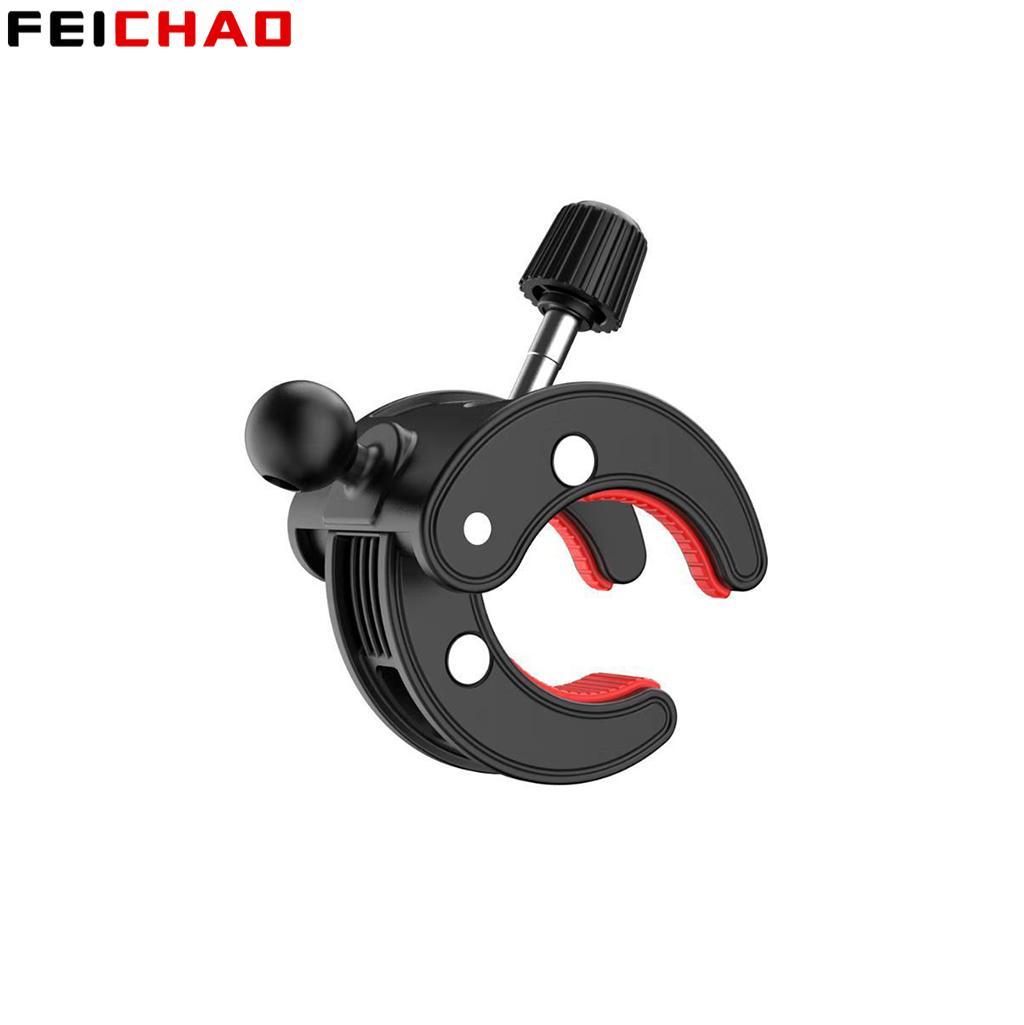 Siêu Kẹp 17Mm Bóng Đầu Kẹp Gắn Chân Máy Monopod Đèn Chân Đế Xe Máy Tay Cầm Điện Thoại Camera Hành Động Kẹp