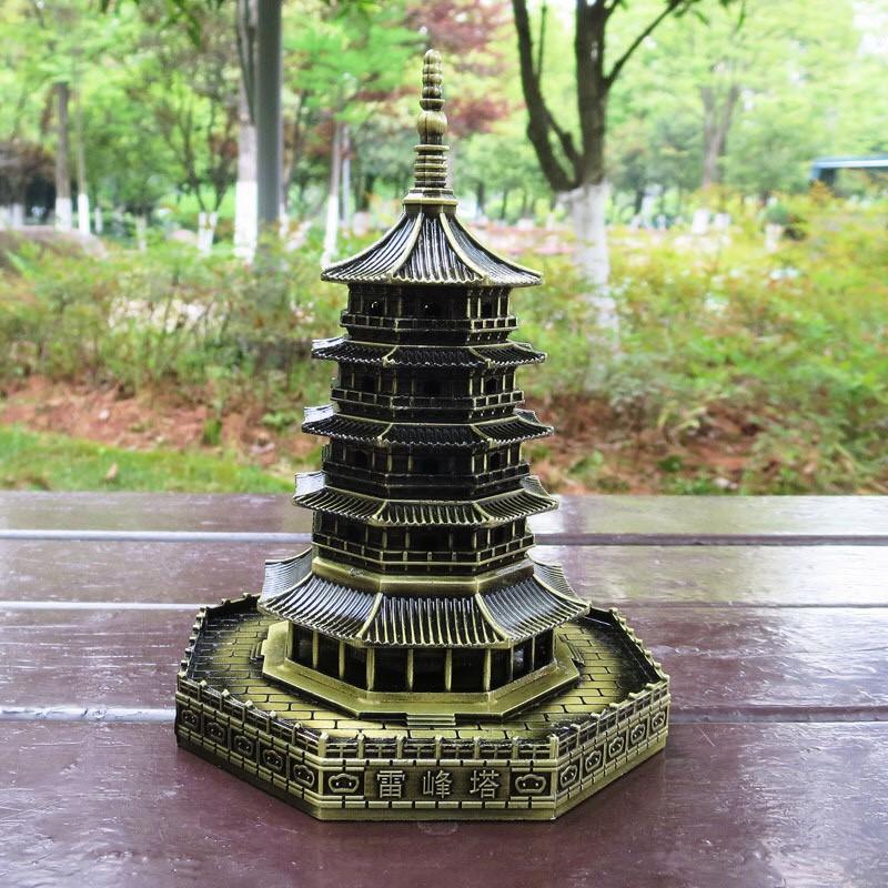 Mô Hình Tháp Chùa Lôi Phong - Hàng Châu, Trung Quốc