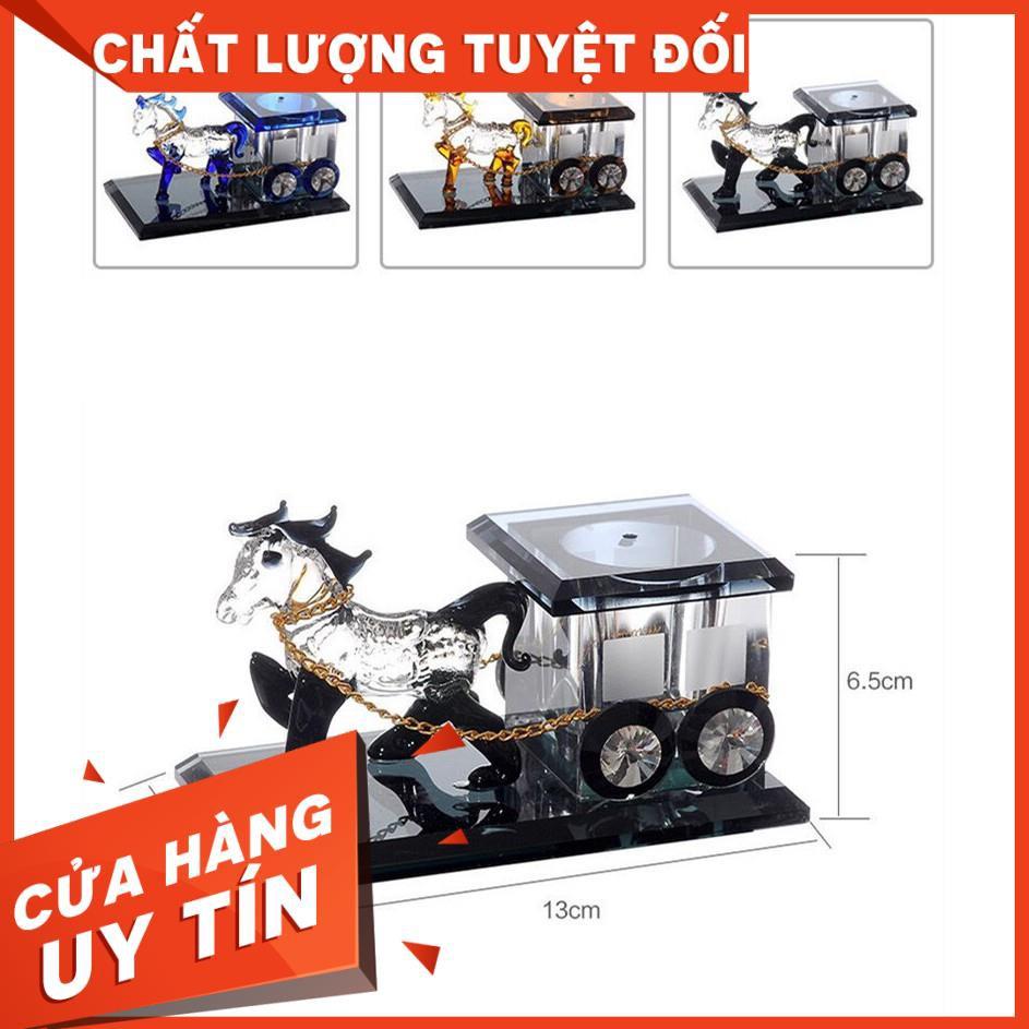 Tượng nước hoa ngựa kéo xe ,cầu tài lộc ,may mắn,Tượng nước hoa oto