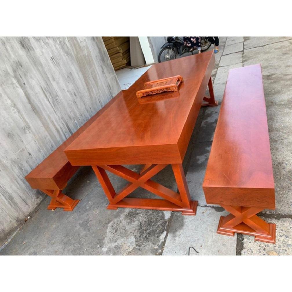 Bàn ghế Phòng Khách bộ K3 gỗ Xoan Đào mẫu 109