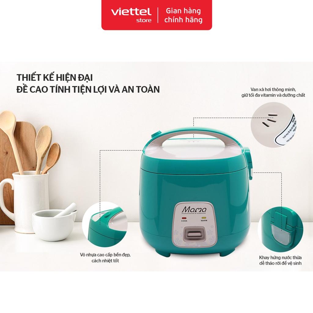 Nồi cơm điện 1.8L Sunhouse Mama SHD8652G - Hàng chính hãng