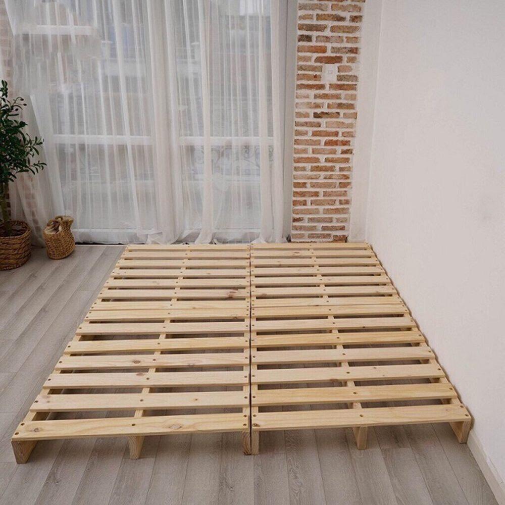 Giường Pallet Gỗ Thông Cao 10cm Nhiều Kích Thước