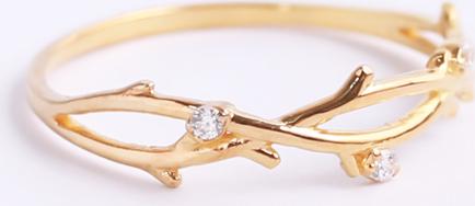 Nhẫn bạc đơn giản nụ hoa rẻ đẹp Gix Jewel N21