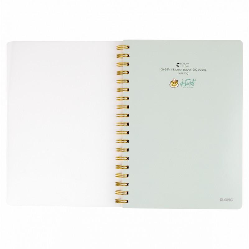 Sổ lò xo Bìa nhựa 200tr B5 Caro làm Bullet journal #Klong 576 sản phẩm mới.