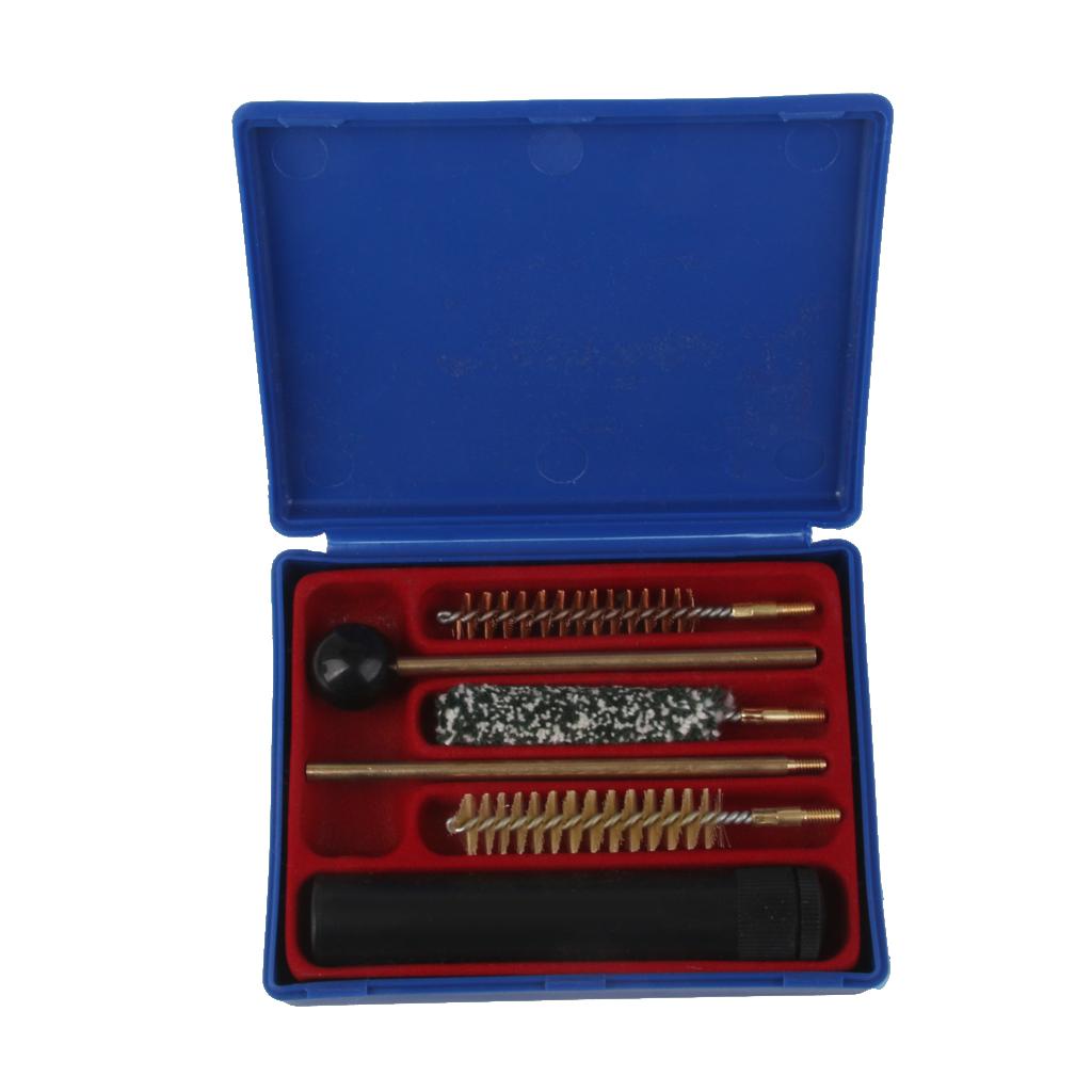 5 In 1 Universal Cleaning Kit Brushes For Rifle . Cal. 38/357 9mm
